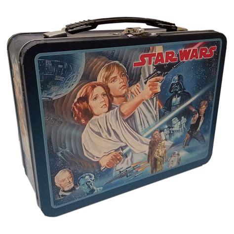 original star wars metal lunch box|star wars lunch box 1980.